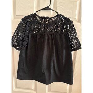 52seven black women's blouse size small